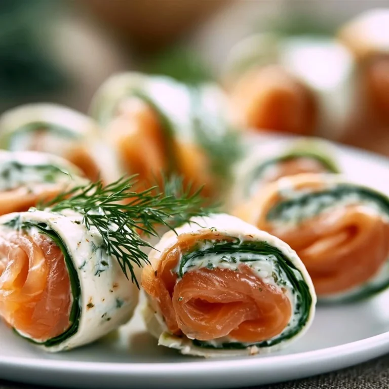 Kreative Räucherlachs Röllchen für einen eleganten Brunch.