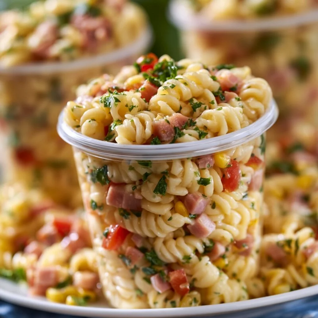Pasta mit Schinken