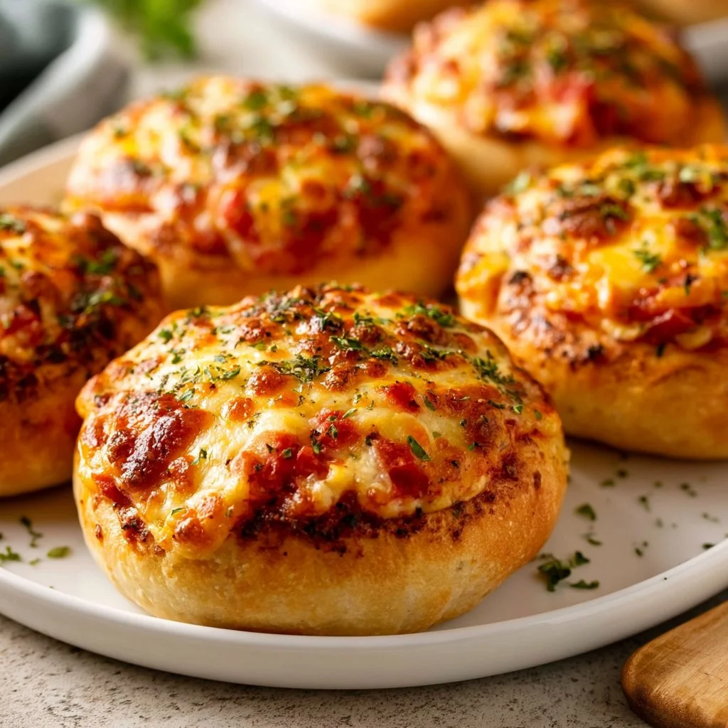 Pizzabrötchen aus dem Airfryer