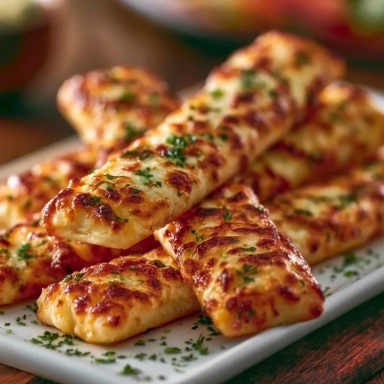 Leckere Pizzastangen frisch aus dem Ofen, ideal als Snack oder Appetizer.