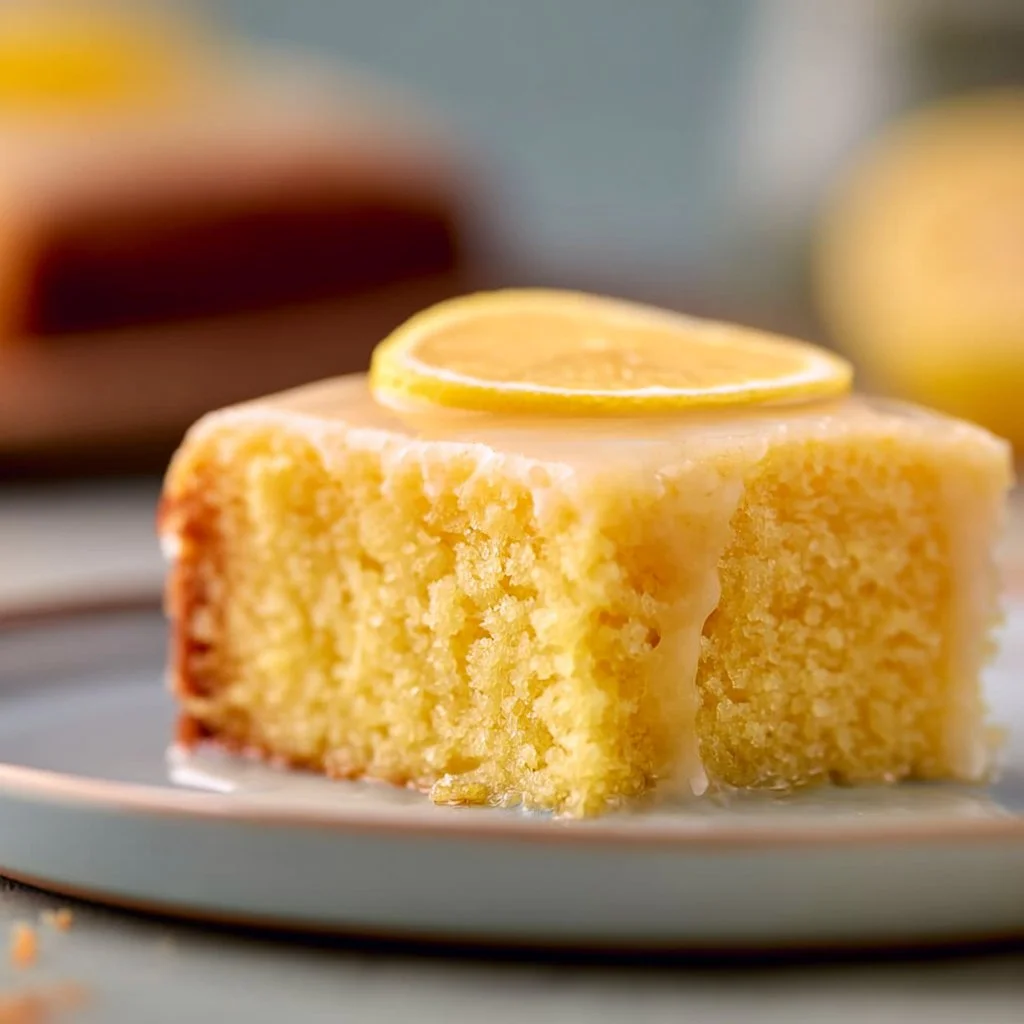 Saftiger Zitronenkuchen vom Blech