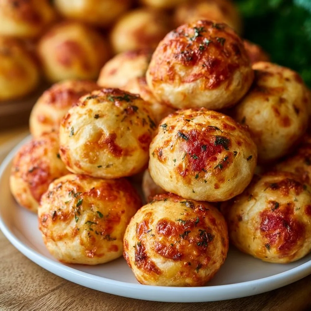 Schnelle Pizza-Bällchen