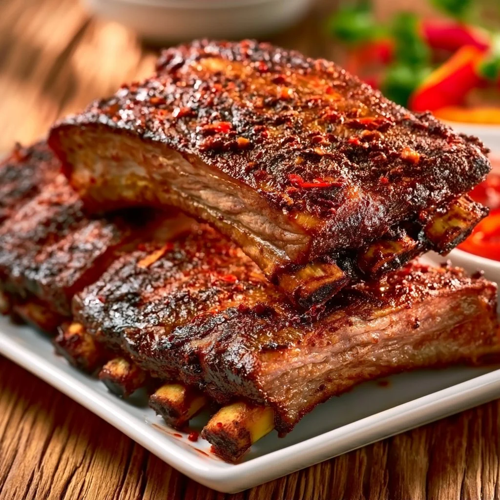 Spareribs mit würziger Marinade