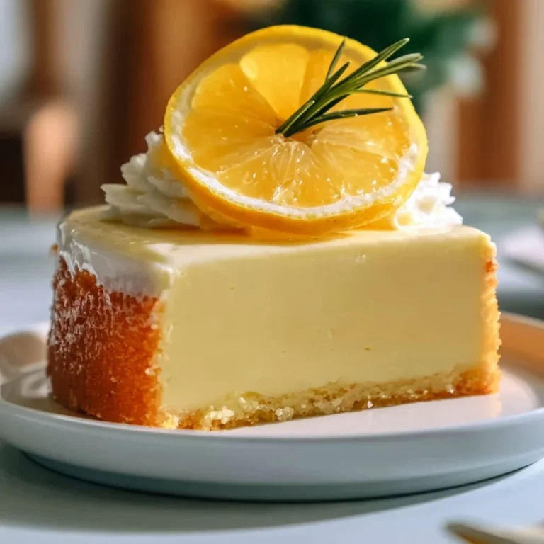 Leckere Zitronen-Joghurt-Torte auf einem Teller garniert mit frischen Zitronenscheiben