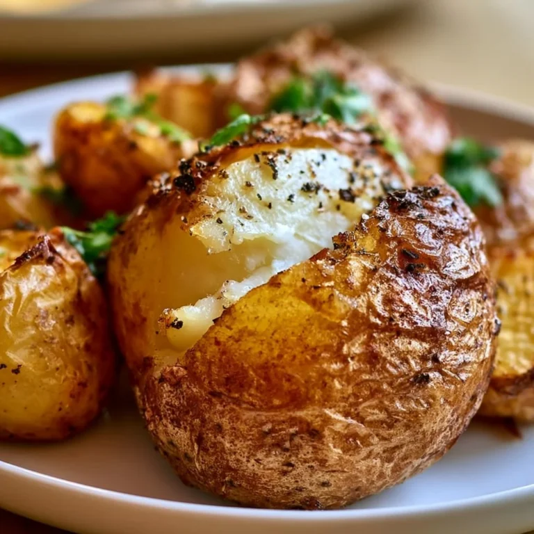Leckere Airfryer Ofenkartoffeln perfekt knusprig zubereitet