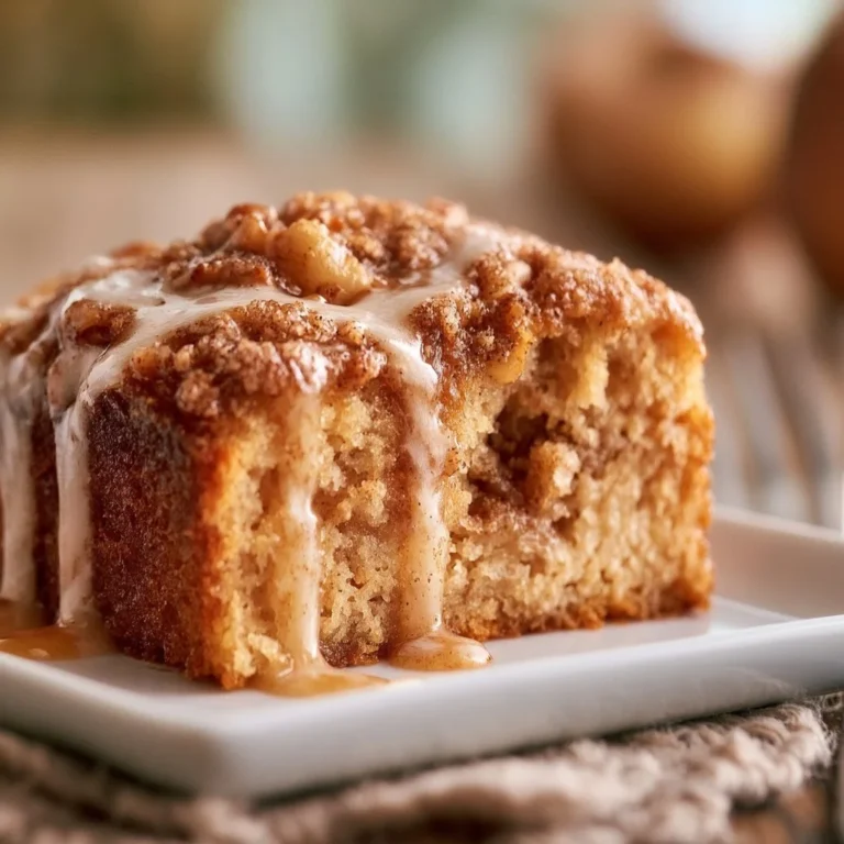 Apfel Zimt Nusskuchen mit saftigen Äpfeln und knusprigen Nüssen