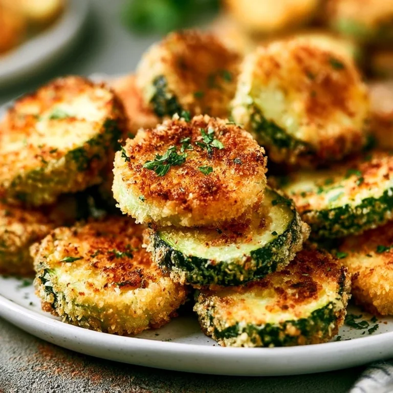 Knusprig frittierte Zucchini als gesunder Aperitif