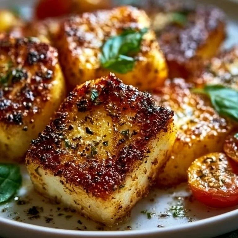 Knuspriger Feta aus dem Airfryer, schnell und einfach zubereitet.