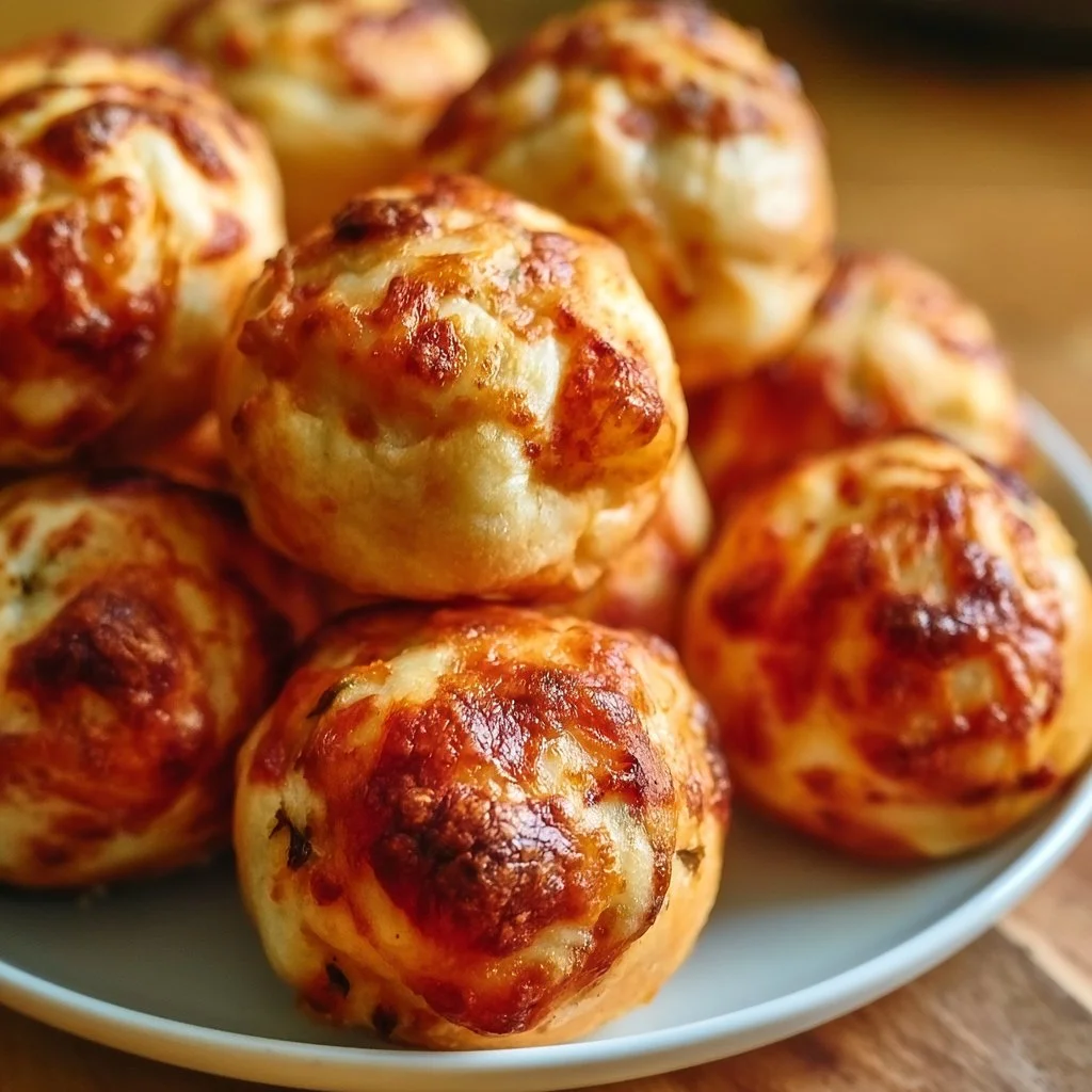 Mini Pizza Bällchen: Leckere Häppchen für Partys und Snacks.