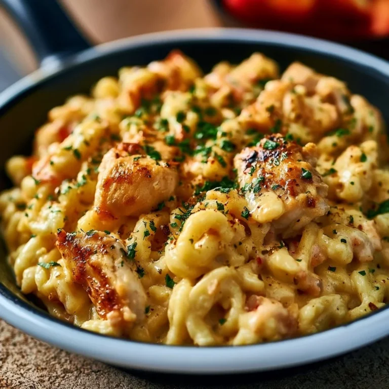 One-Pot-Spätzle mit Hähnchen, einfaches Rezept für ein schmackhaftes Gericht
