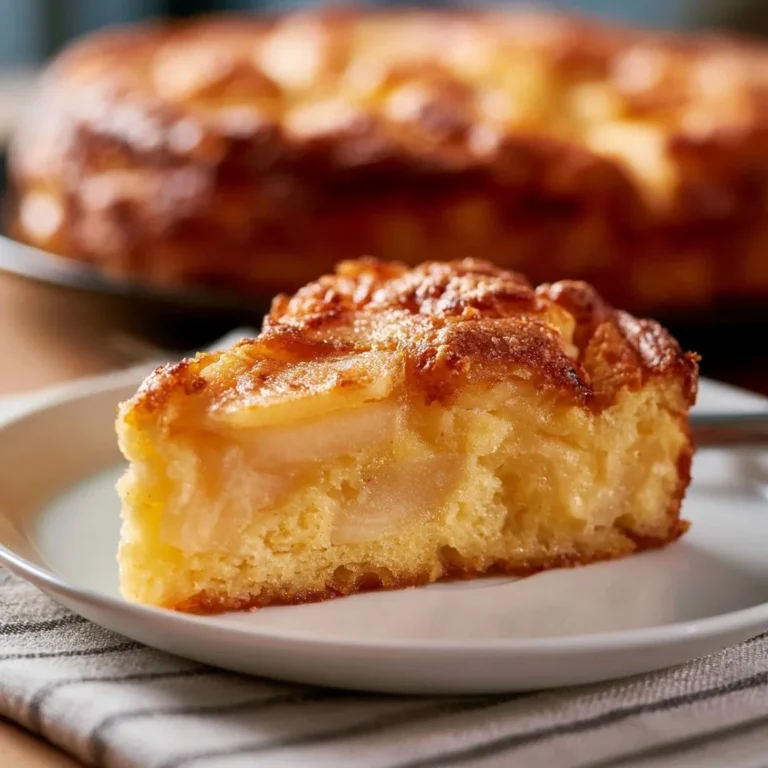Saftiger Apfelkuchen mit frischen Äpfeln und aromatischen Gewürzen